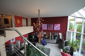 Ansicht Wohnbereich mit Kaminzimmer