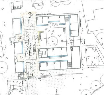 Grundriss Foyer / Eingangshalle